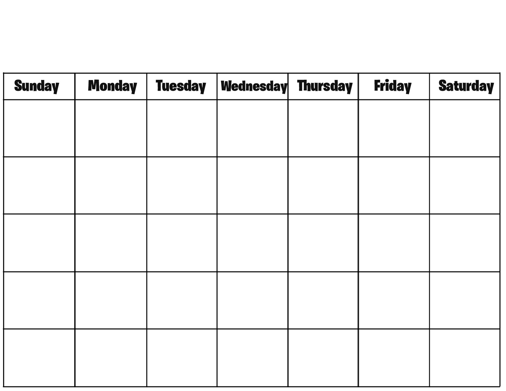 Blank Calendar Fotolip Rich Image And Wallpaper
