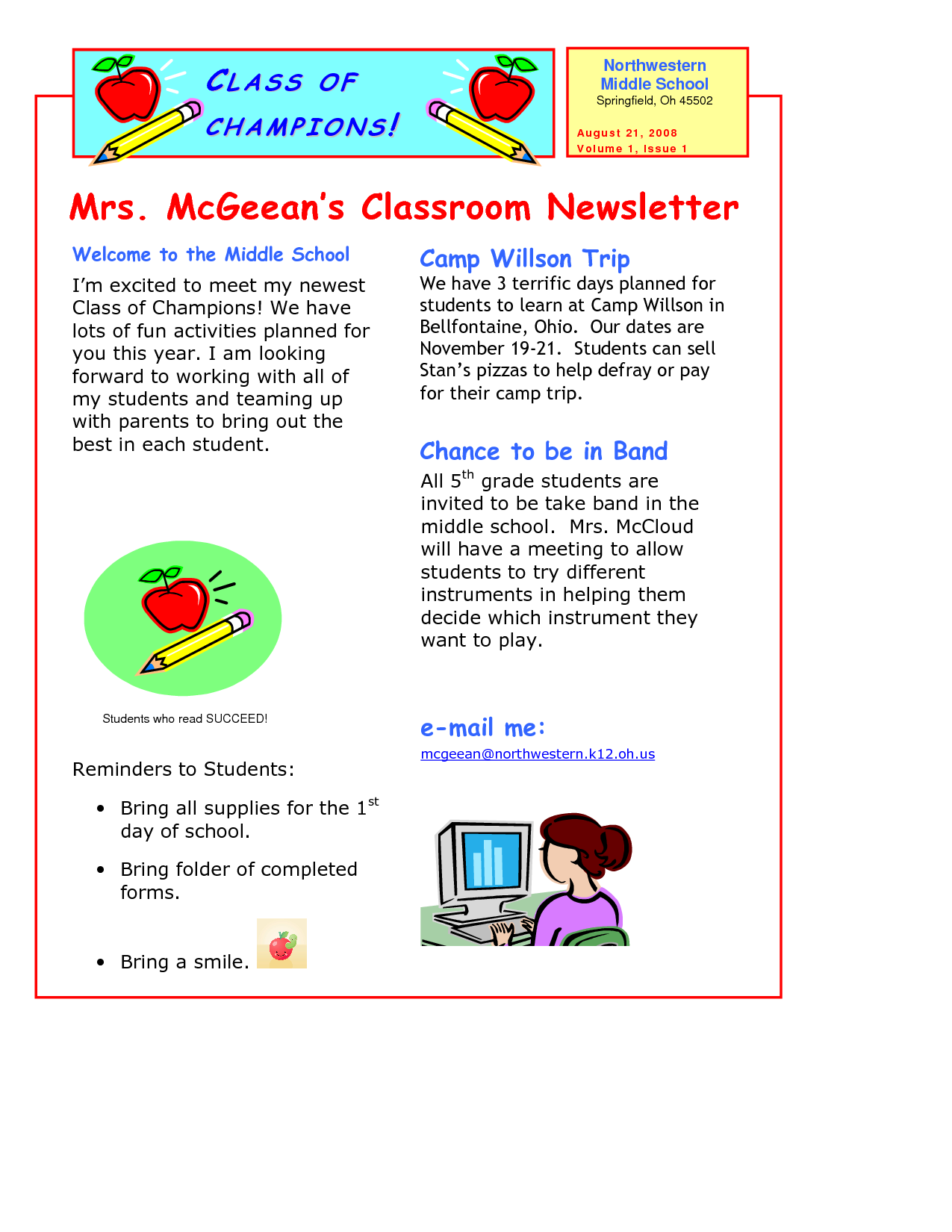 classroom-newsletter-template-fotolip-rich-image-and-wallpaper