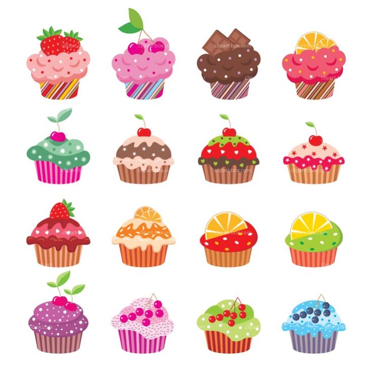 Cupcakes Clipart | Fotolip.com Rich image and wallpaper