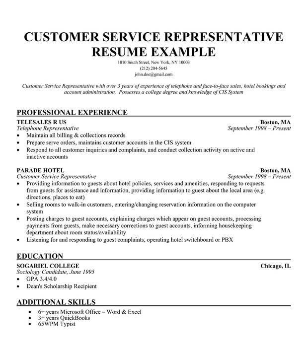 Free reverse chronological resume template