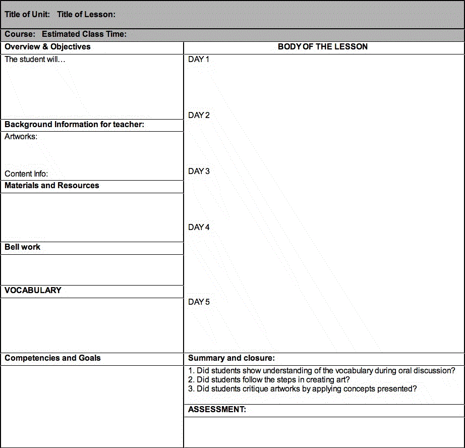 daily-lesson-plan-template-fotolip-rich-image-and-wallpaper