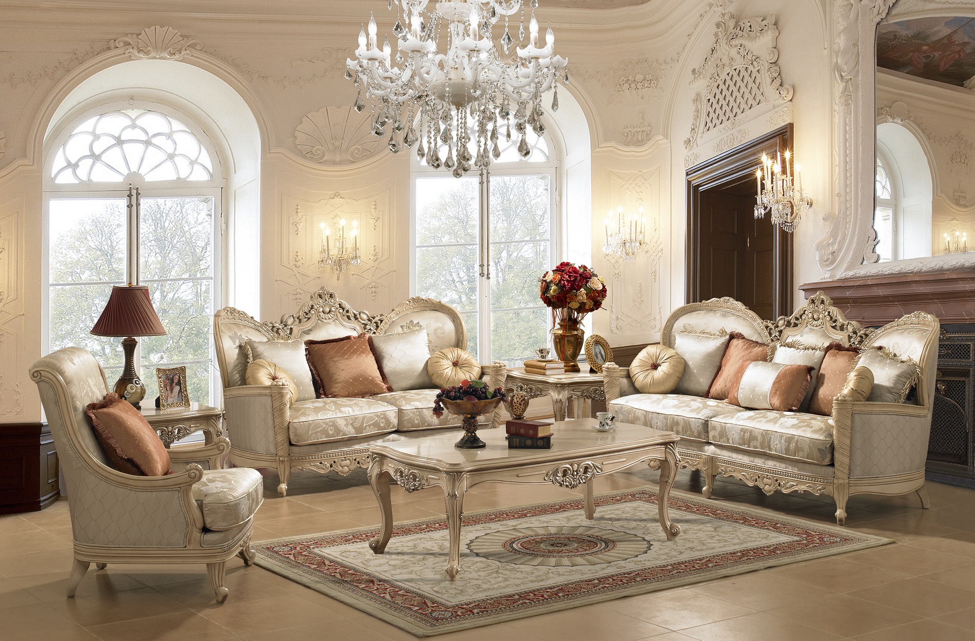 classic formal living room furniture