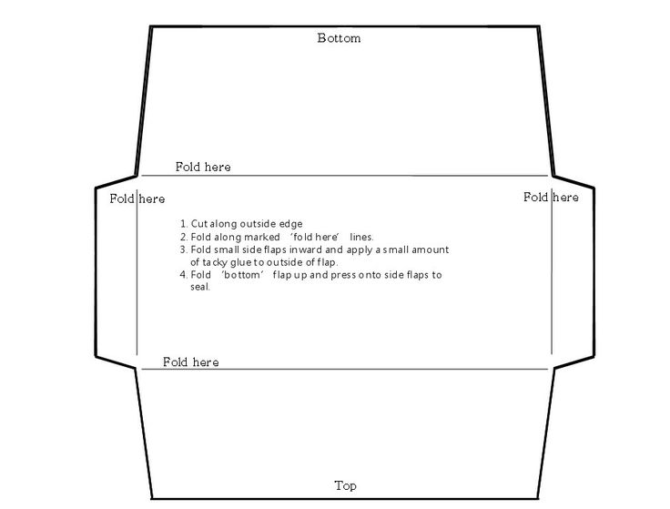 Envelope Template Fotolip Rich Image And Wallpaper