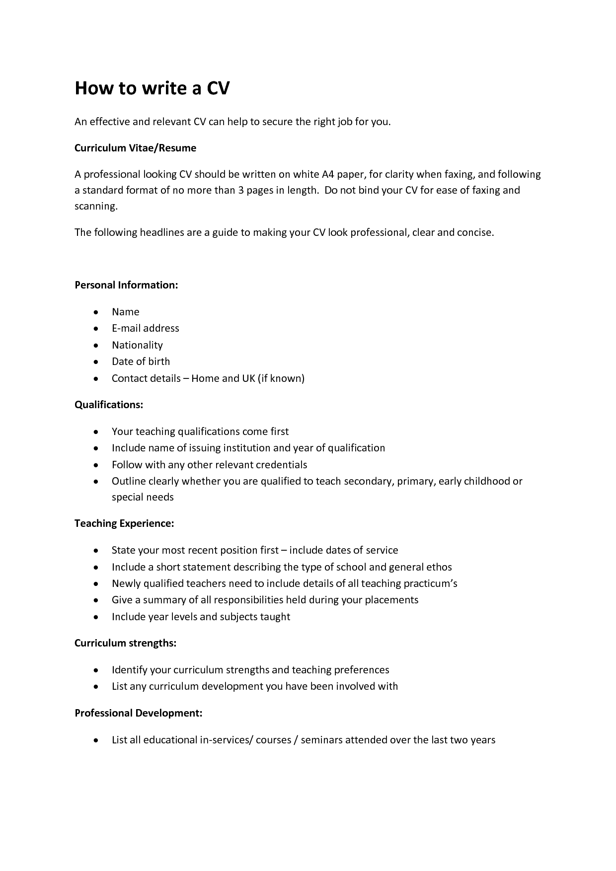 Resume and cv writing services ottawa