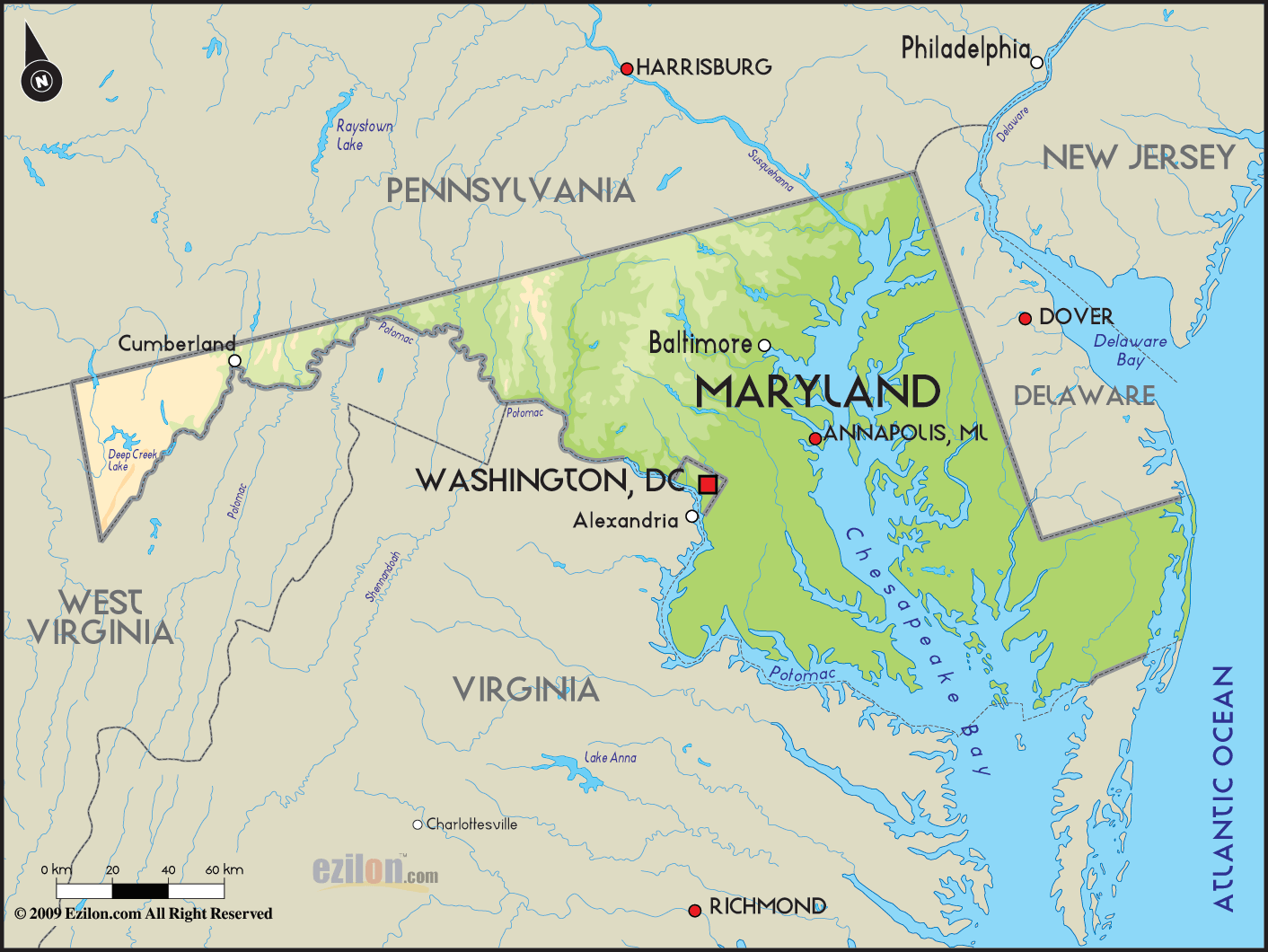 Maryland Map 8