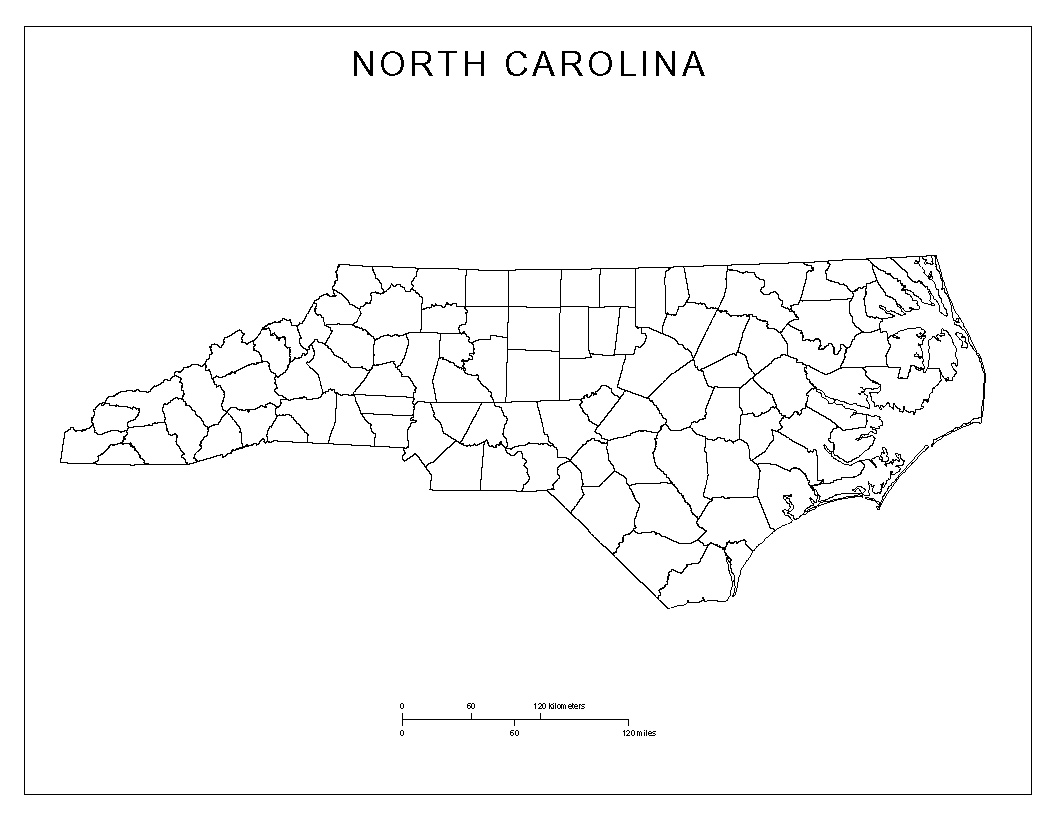 North Carolina County Map Rich Image And Wallpaper