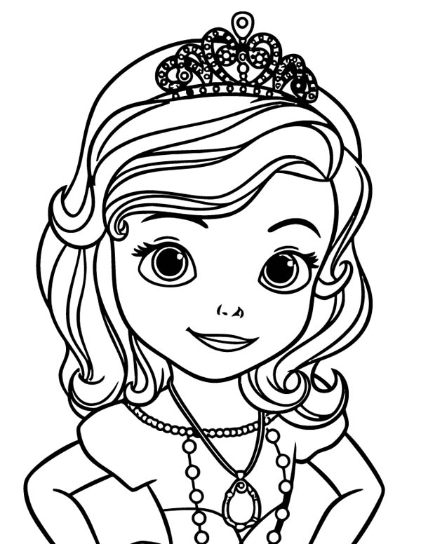 Sofia the First Coloring Pages Rich image and wallpaper