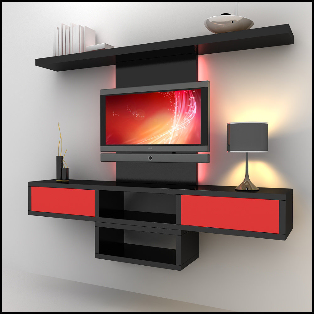 Modern lcd tv wall units | danaspeftop