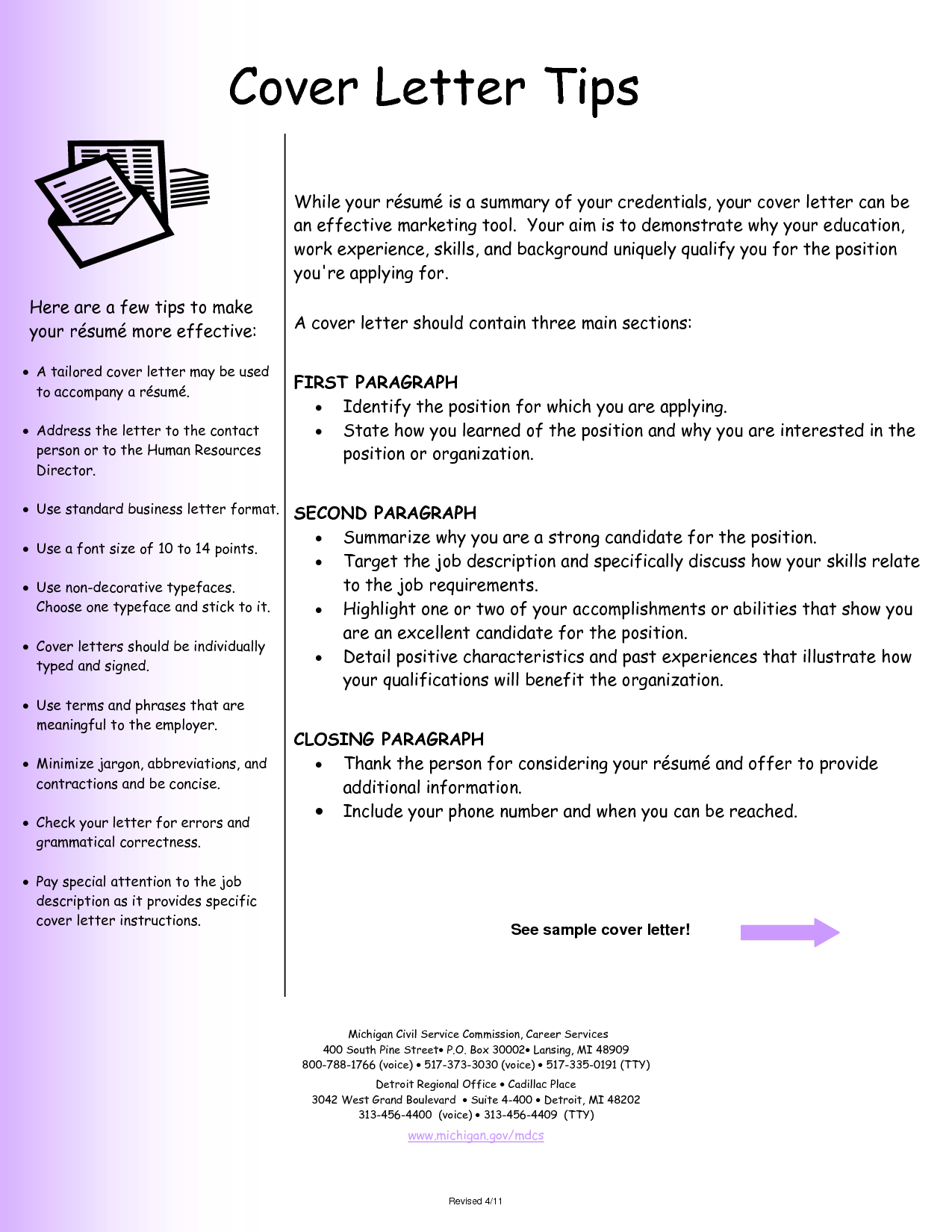 Resume Cover Letter Examples | Fotolip.com Rich image and wallpaper