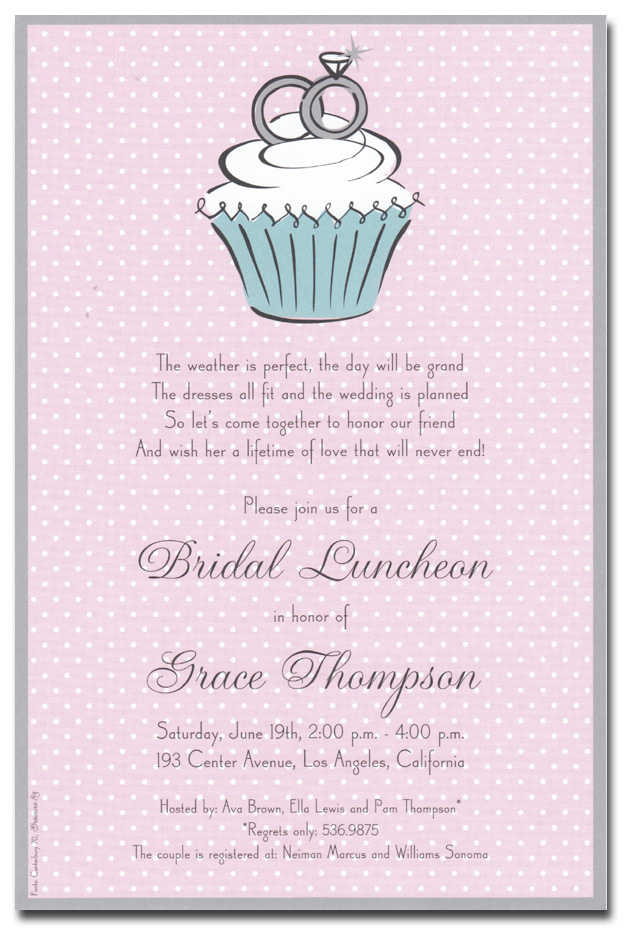 Bridal Shower Invitation Wording - Fotolip