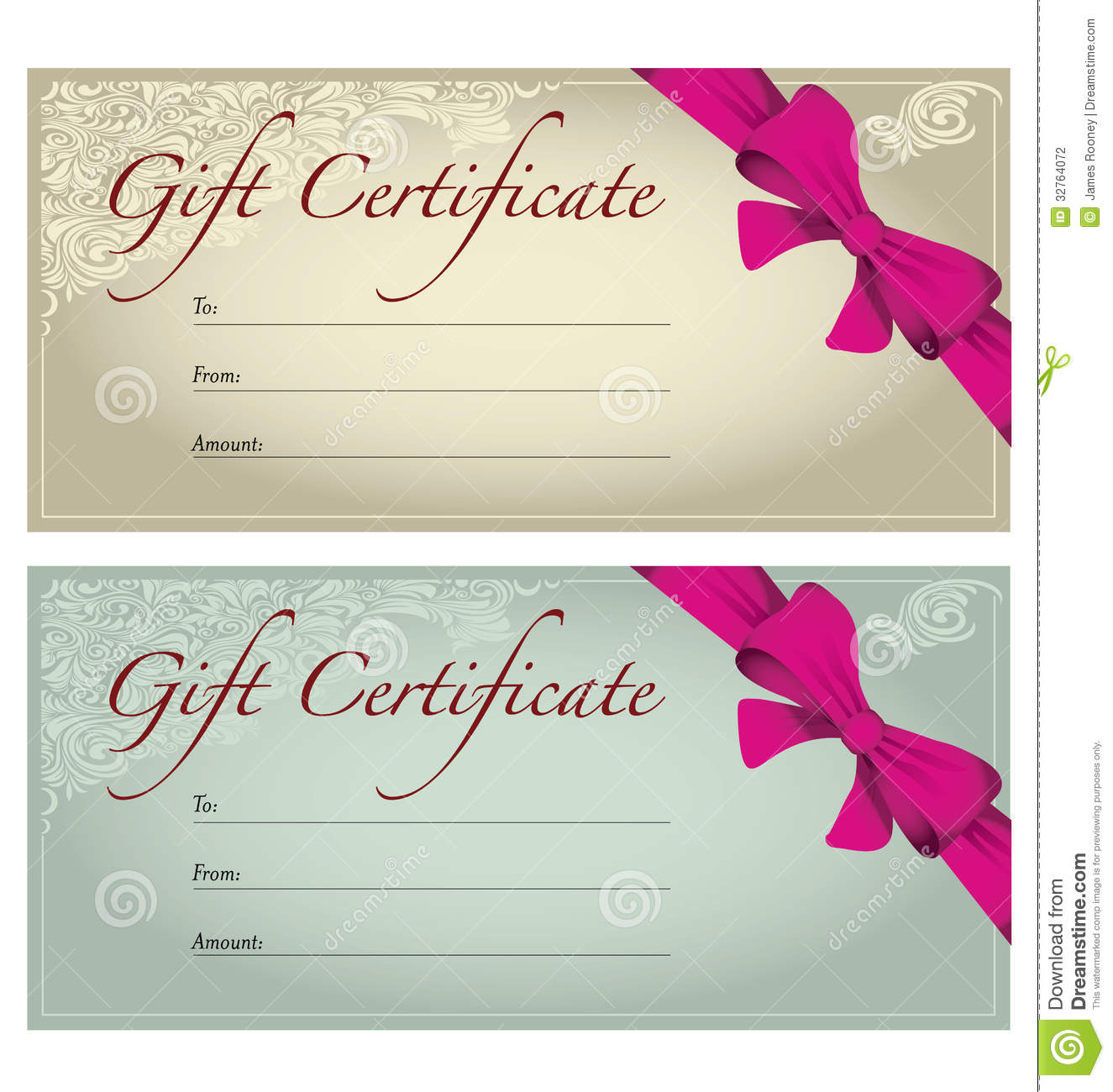 gift certificate template fotolip
