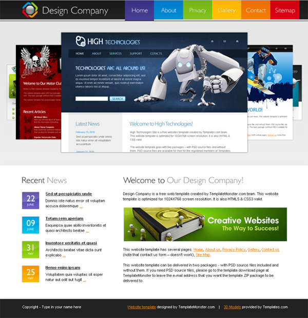 Html Template