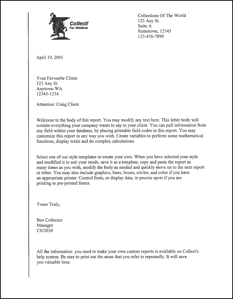Letter Template Fotolip