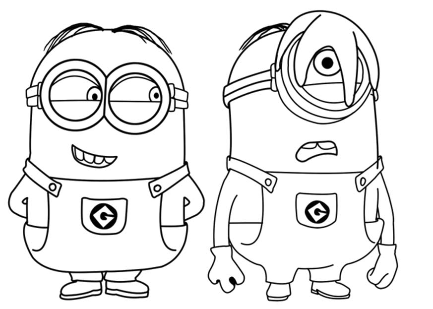 Minion Coloring Pages - Fotolip