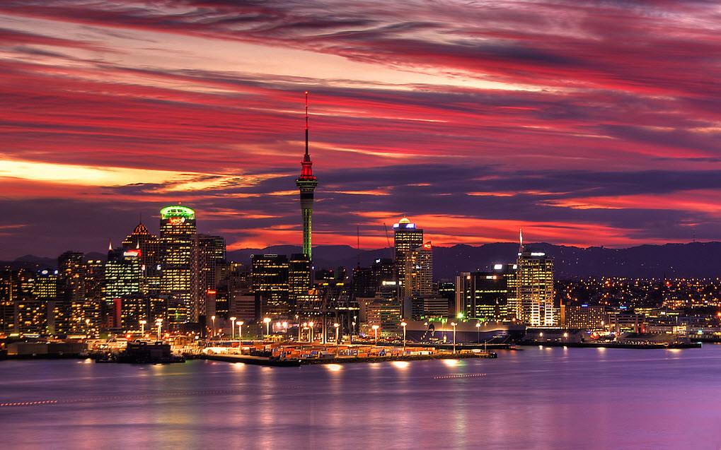 A Beautiful City in New Zealand: Auckland