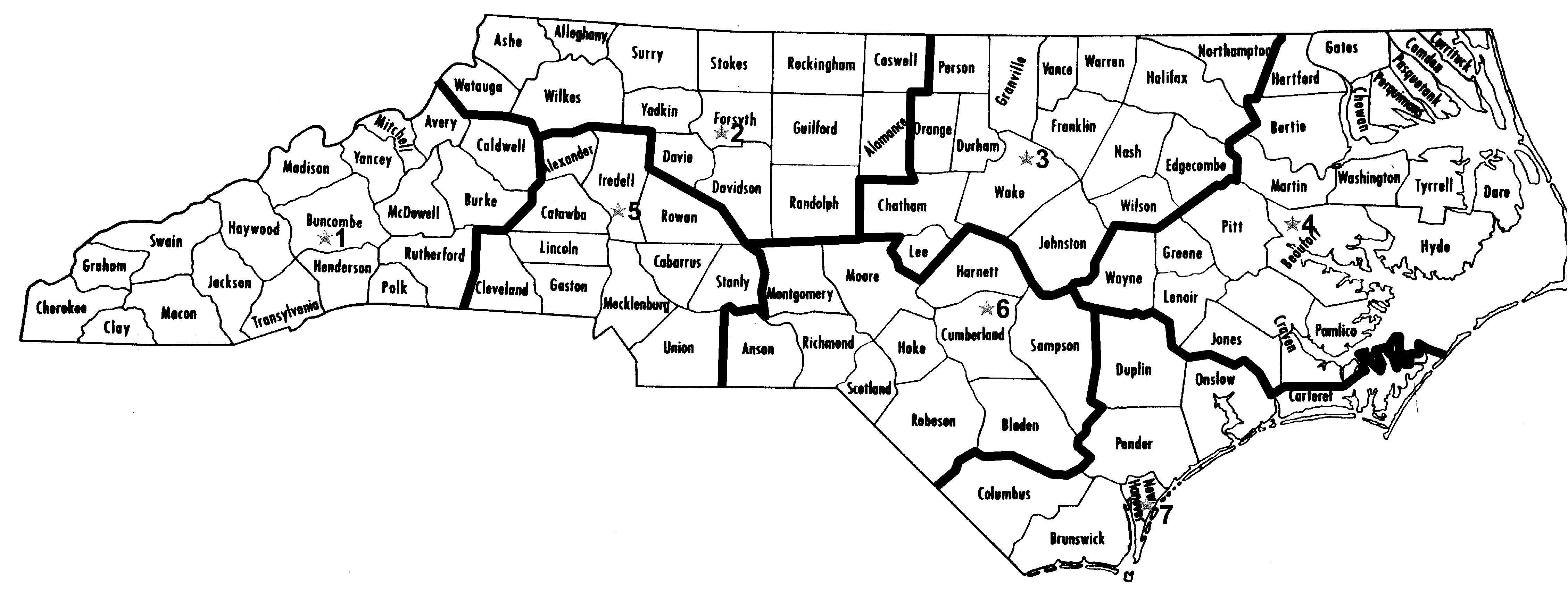 North Carolina County Map Fotolip