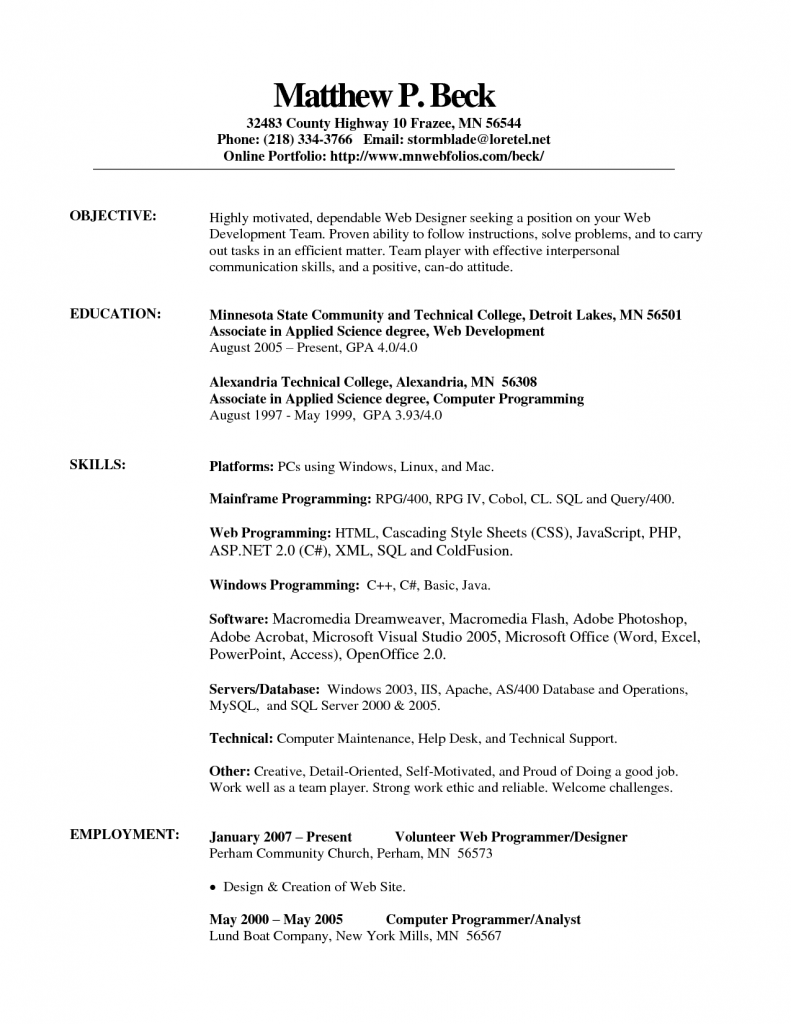 Apache OpenOffice Resume Template For 2021 Fotolip