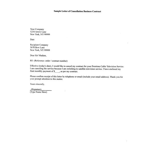 Termination Letter Fotolip
