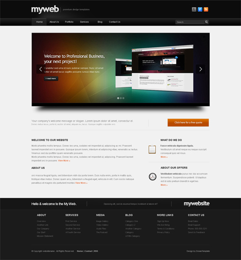 Website Template