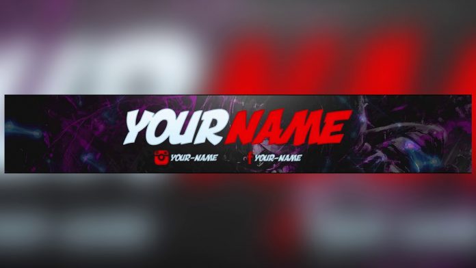 Points to Note in YouTube Banner Template - Fotolip